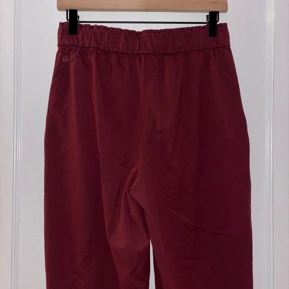 ✨NWT Lululemon Stretch High-Rise Pant 7/8 Length in Red Merlot - Picture 8 of 14
